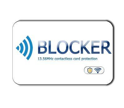 Signal Block from Credit Card RFID Card Blocker Shielding Card