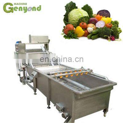 Green peas quick freezing processing machine/frozen vegetable production line machine