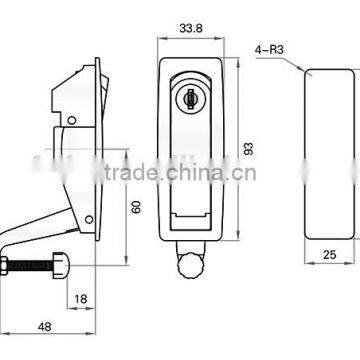 Adjustable Grip Cam Door Latches photo-4