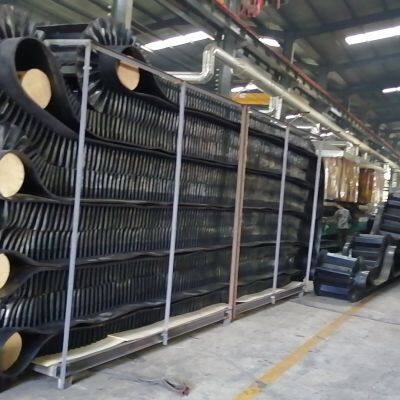 sidewall conveyor belt with cleated /EP100/150/200/300 wear resistant Conveyor Belt