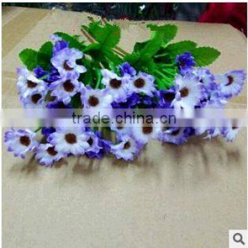 PU or cloth material real touch natural looking artificial flowers