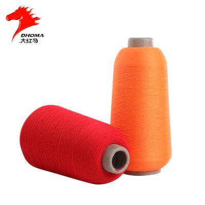 1000 Stock colors High Stretch Nylon Yarn hank dyed nylon 6 yarn low breakage 40d-200d nylon dty yarn for elastic and socks