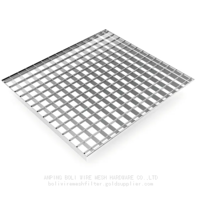 Walkway Floor Customized size Galvanized Steel Grating for Construction Building Outdoor bar grating