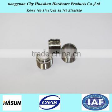 OEM No Standard CNC Turning Parts Stainless Steel Fitting, Thread Connecting Adaptor