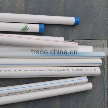 Cold and hot water supply ppr plastic pipes, germany ppr tubes and fittings