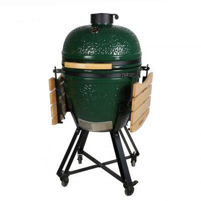 Auplex Charcoal Barbecue 21 Inch Large Multi-purpose Kamado Grill for Grilling Smoke Bbq, Baking, and Roasting