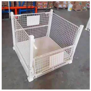 Metal Storage Cage/Steel Cage/Wire Mesh Cage for Warehouse Transport photo-5