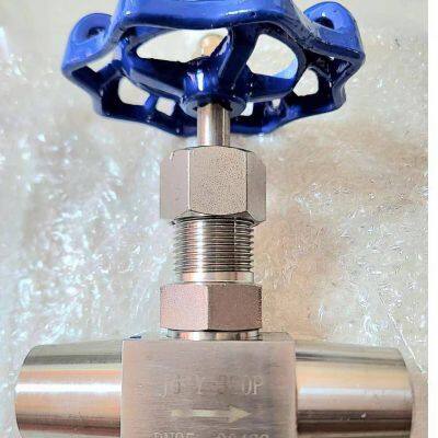 Tyco Butterfly Valve, Advantageous Supply of Stainless Steel Welded High-pressure Needle Valve, Globe Valve J61y-320p