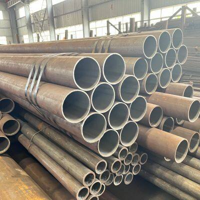 ASTM A106/A36/A53 & BS 1387 Certified ERW Hollow Steel Pipes Hot Rolled EMT Welded Round Pipe 1.0033 Carbon Steel Factory Direct photo-4