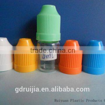 4ml empty plastic e-juice liquid dropper bottle