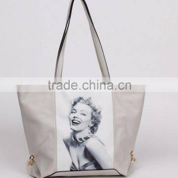 2015 Fashion Wholesale Lady Handbag Pu Elegance Designer Women Handbag photo-6