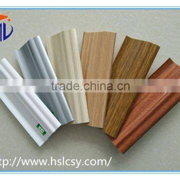 Wall Protection Metal Color PVC Skirting Board