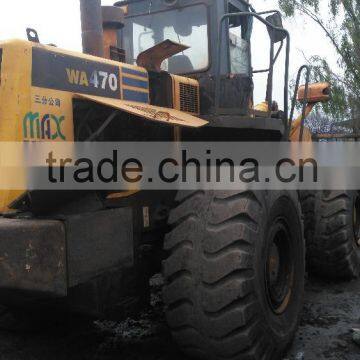 WA470 Wheel Loader Used Condition WA470 5t Wheel Loader Second Hand Wheel Moving Type WA470 Wheel Loader for Sale photo-3