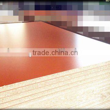 melamine particle board for toilet partitions and other furniture