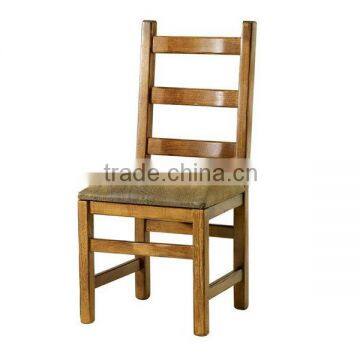 RCH-4035 Oak Furniture Wooden Chair With Removable Cushion