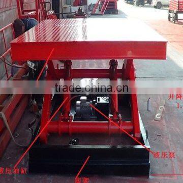 Fixed Scissor lift , elevator goods ladder, easy to use