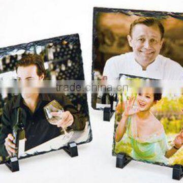 hot sale! Blank sublimation slate photo Rock Photo