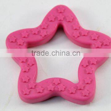 Pet products factory thermoplastic rubber stars pet cat dog chew toy