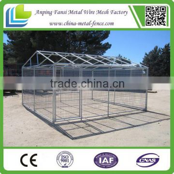 Alibaba China - industry's deluxe kennel with 2"x4" fire fabric welded to 1 3/8" galvanized pipe frames                        
                                                Quality Choice