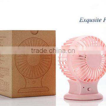 USB mini fan small table fan rechargeable table fan