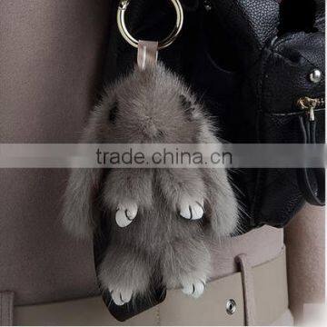 Litter Rabbit Doll [car Key Chain][fashional Bag Holder][car Decoration] Christmas Novelty Gift Birthday Present Ring Hanging photo-4
