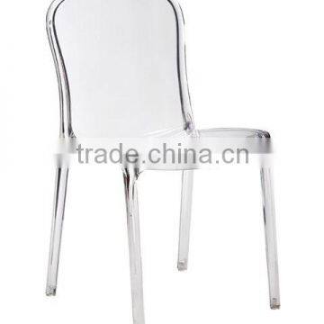 cheap clear acrylic dining chair hotel chair