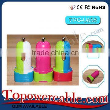 Wholesale Price Qc 2.0 Car Charger Electric Car Stations Fastest Usb Car Charger For Samsung S6 S7 For Iphone 6 6S photo-3