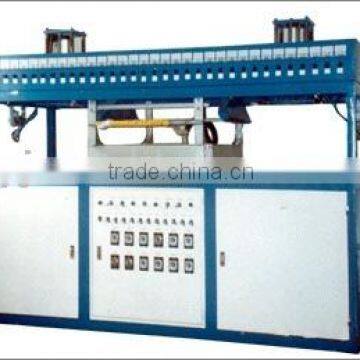 Semi-automatic dual work station plastic forming machine