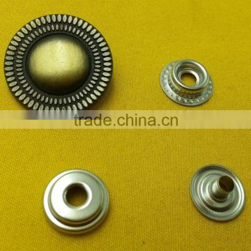 25mm Zinc Alloy Cap Metal Snap Button For Jackets -- MA2427 photo-4