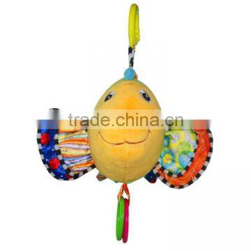 Babyfans Stuffed Cute Musical Fish Toy Educational Baby Toys Baby Rattle photo-2
