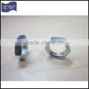 special small hex thin nut with zinc plated M10X1