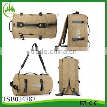 China wholesale new product outdoor canvas custom duffle bags