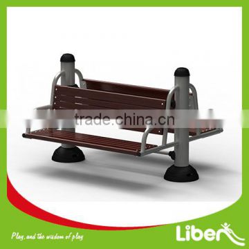 2016 Wenzhou leisure Amusement Park Wooden Bench Chair for sale