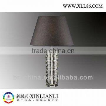 coffee shade classic crystal table lamp for bedside China