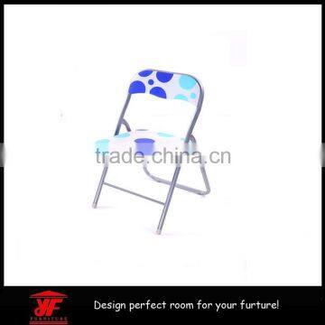 printing pvc metal light weight easy carry folding chair
