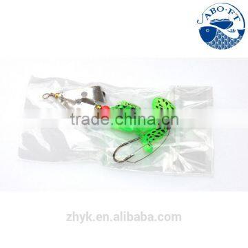 2016 Wholesales Price Newest Rotating Sequins Soft Frog Fishing Lure photo-6