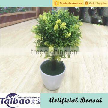 Table decoration artificial plastic bonsai with pots wholesale