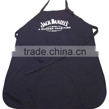 Shenzhen unisex cheap black bib aprons