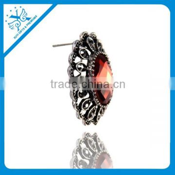 ruby earring cheap fashion silver earring