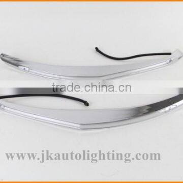 High Quality New Arrival LED DRL Strip for Honda Civic LED Eyebrow for Honda Civic Daytime Running Light 2012-2014 photo-2