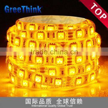 yellow waterproof IP65 led light string 12v led lights