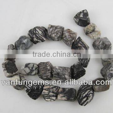 China Factory Direct Wholesale 25mm Network Stone Rough Coins Semi Precious Natural Network Stone photo-4