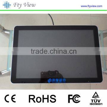 wall mounted 21.5inch android WIFI LCD touchscreen advertising player totem kiosk