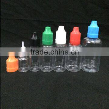 e liquid bottles with child resistand cap