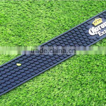 Designated Logo Soft Plastic PVC Bar Runner Non Slip Bar Rail Mats photo-3