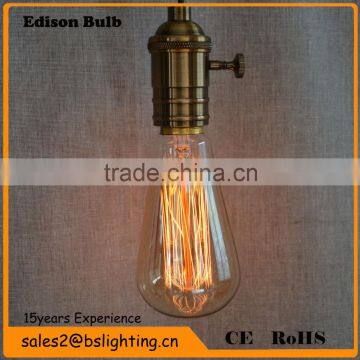 china modern lighting/edison light bulb/40W 60W edison lamps kitchen lighting