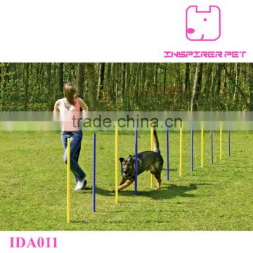 Dog Agility Slalom Pet Training Equipment Weave Poles