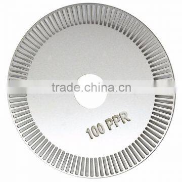 Etching transmissive Rotary Codewheel
