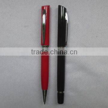 Promotional Gift metal ballpoint Pen with customized logo,black or red color available