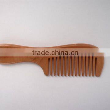 Wholesale fashion cheap hand made wood comb